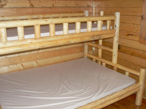 Offset Bunk in Cabin