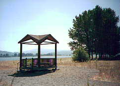 Gazebo at Prescott Beach